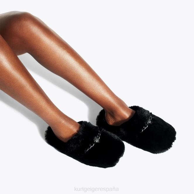 Kurt Geiger mujer zapatilla chelsea londres 2LPR358 | calzados negro